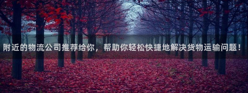 超凡国际官网开奖结果预测：附近的物流